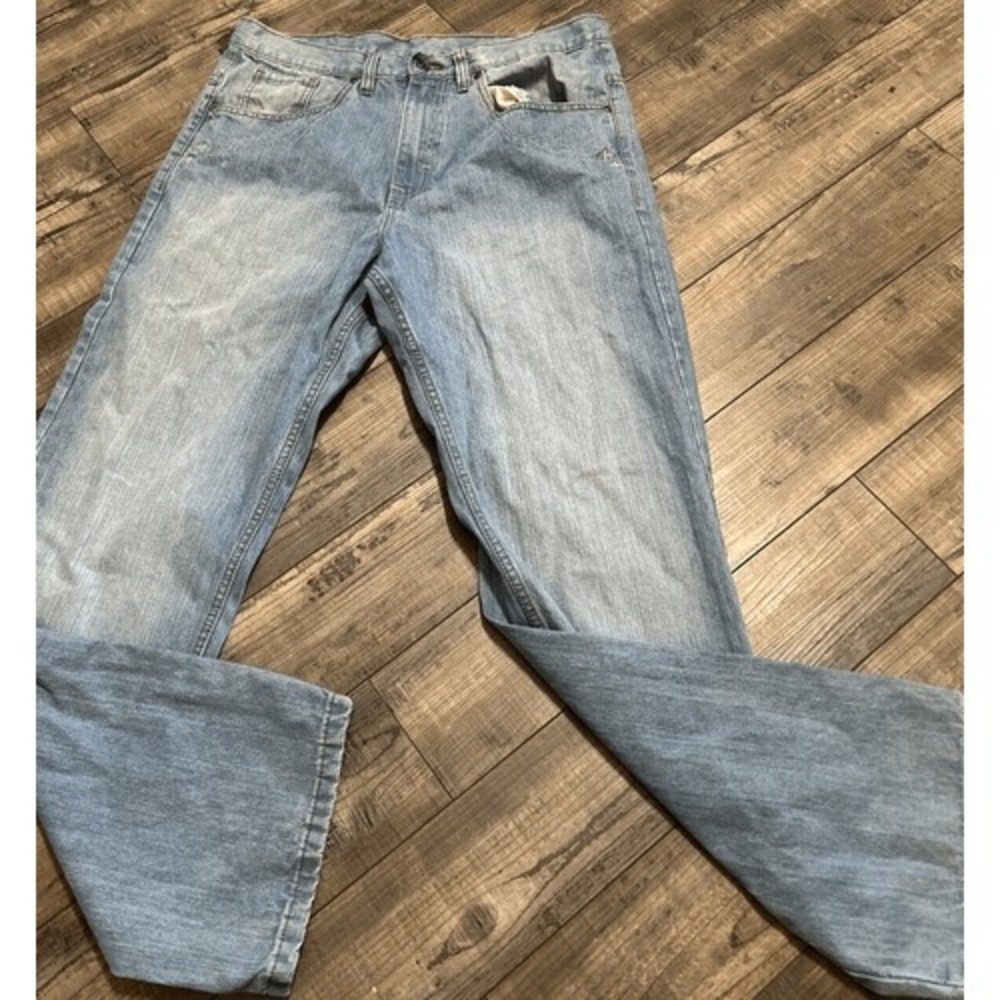 Roca Wear Jeans Men 36 Blue Denim‎ Pants Fade Baggy Rap Y2K JayZ Sean Carter